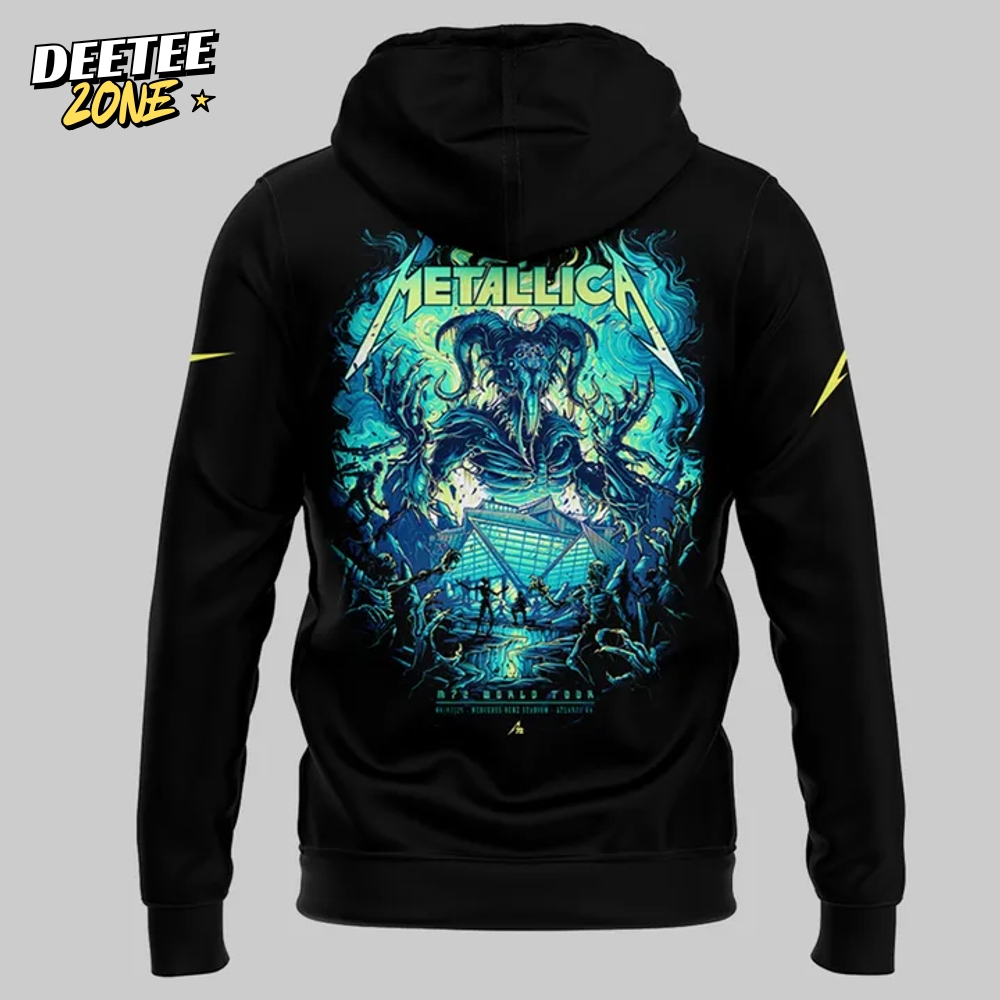 Atlanta Falcons x Metallica M72 World Tour With Pantera And Suicidal Tendencies Special Hoodie Atlanta Falcons x Metallica M72 World Tour With Pantera And Suicidal Tendencies Special Hoodie