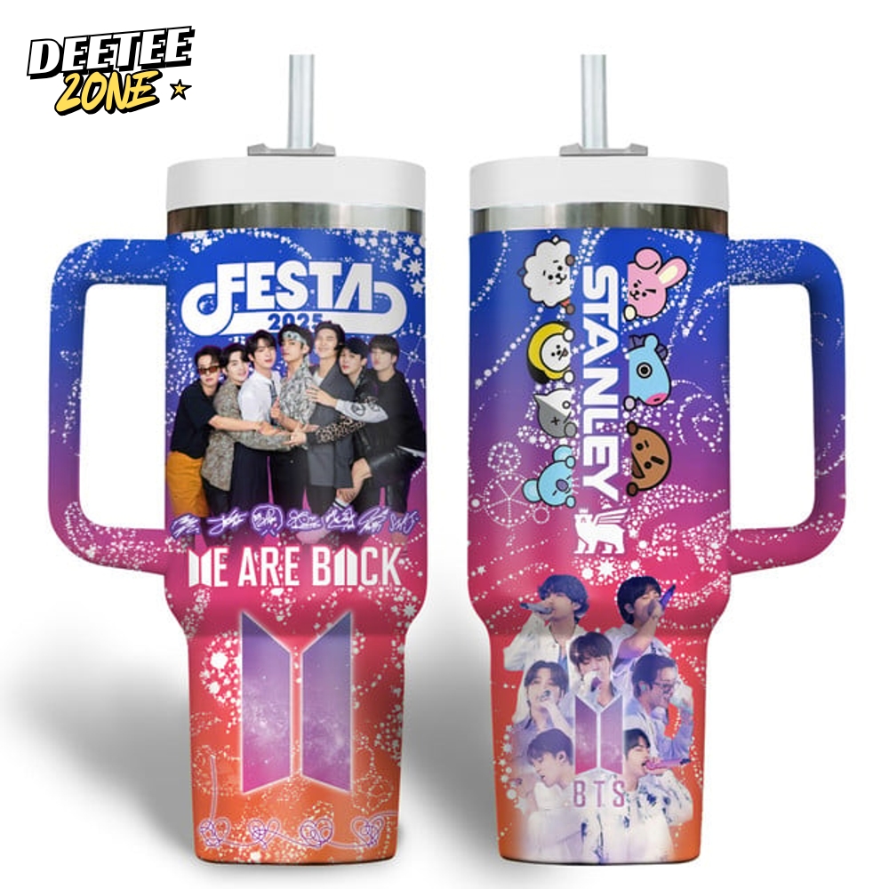 BTS Festa 2025 We Are Back 40 oz Stanley Tumbler