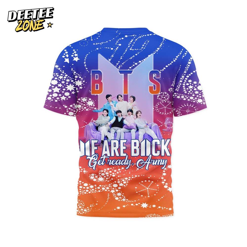 BTS Festa 2025 We Are Back Get Ready Army Shirt BTS Festa 2025 We Are Back Get Ready Army Shirt
