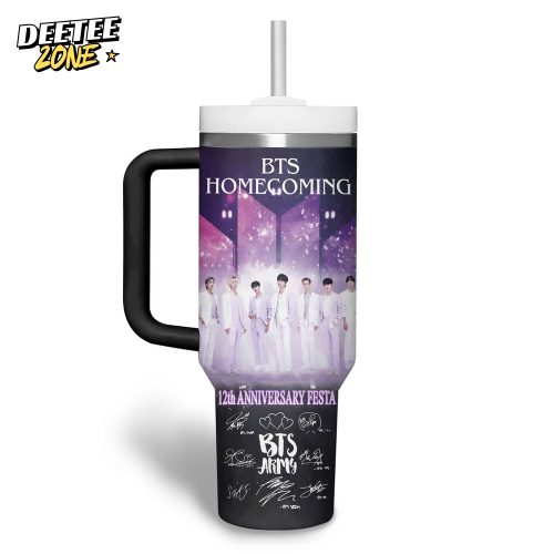 BTS Homecoming 12th Anniversary Festa Gift For Fan Stanley Tumbler
