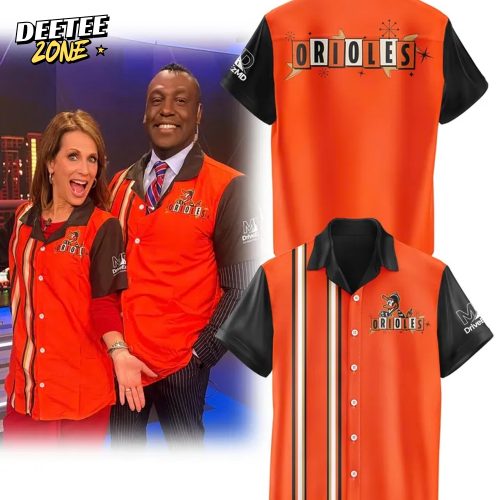 Baltimore Orioles Bowling Hawaiian Shirt