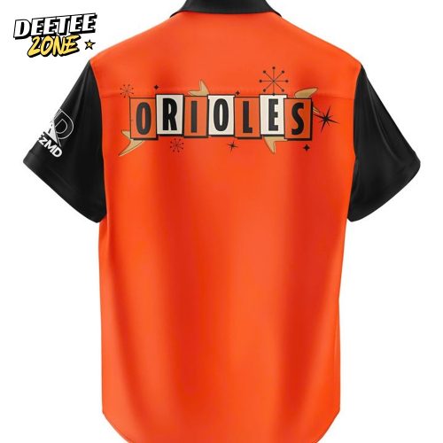 Baltimore Orioles Bowling Hawaiian Shirt