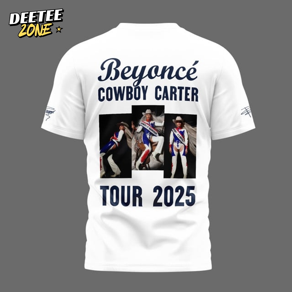 Beyonce Cowboy Carter Tour 2025 Special Tee Beyonce Cowboy Carter Tour 2025 Special Tee