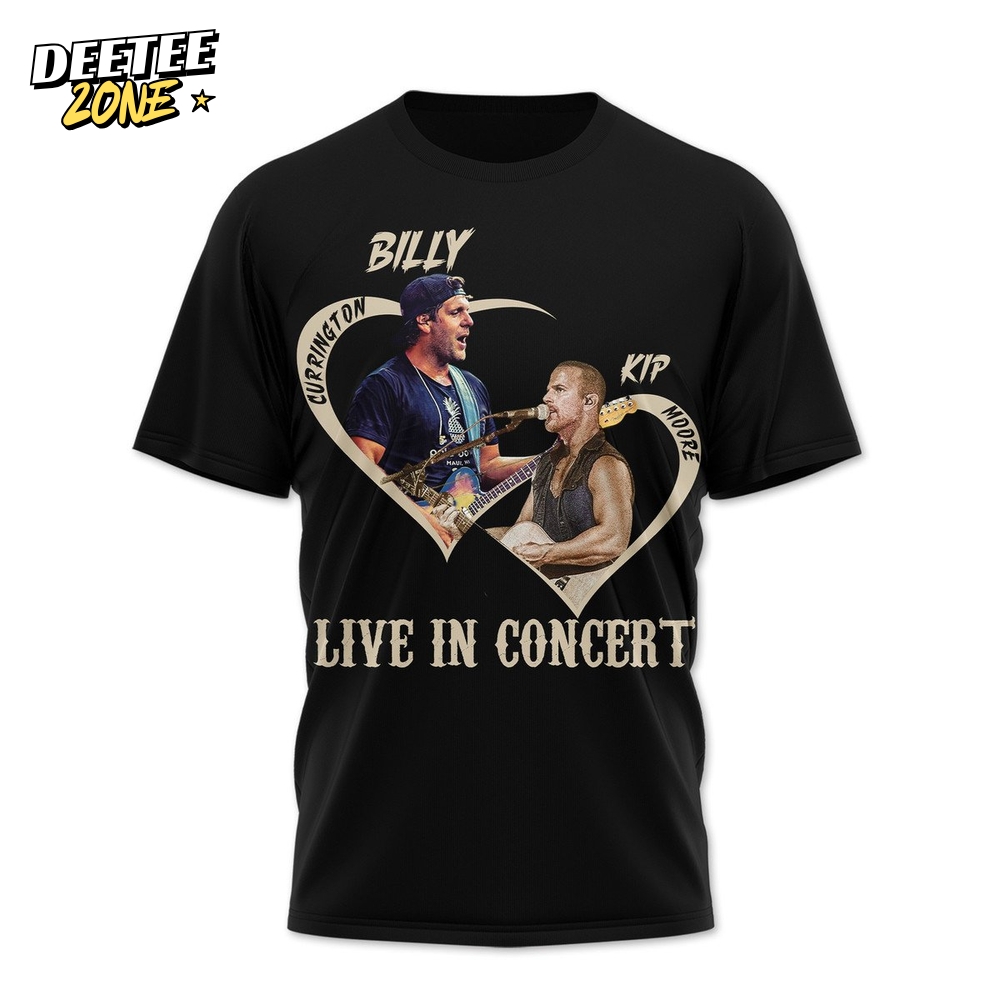 Billy Currington and Kip Moore 2025 Summer Tour Shirt Billy Currington and Kip Moore 2025 Summer Tour Shirt