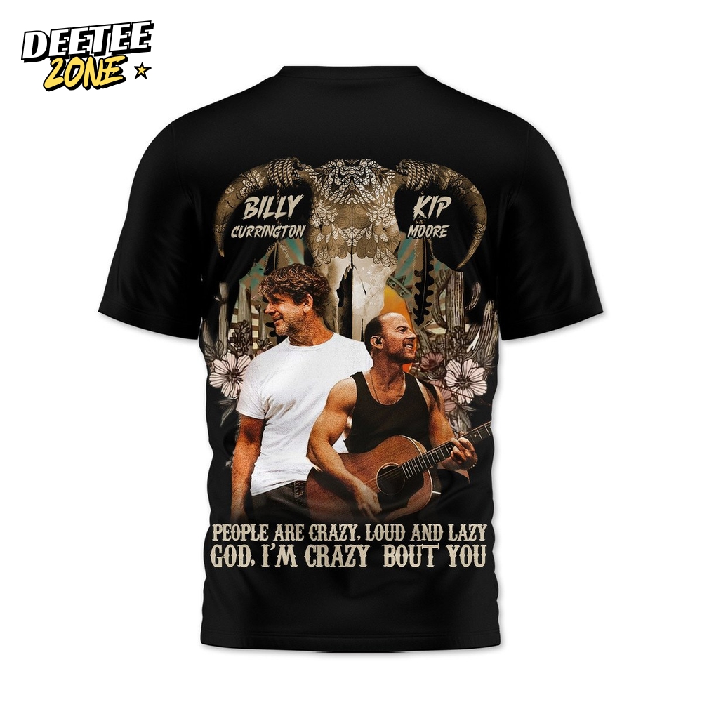 Billy Currington and Kip Moore 2025 Summer Tour Shirt Billy Currington and Kip Moore 2025 Summer Tour Shirt