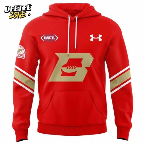 Birmingham Stallions Football Special New 2025 Red Hoodie
