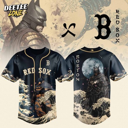 Boston Red Sox MLB x Batman The legend of Gotham Jersey 2025