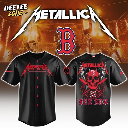 Boston Red Sox MLB x Metallica Jersey Limited Edition