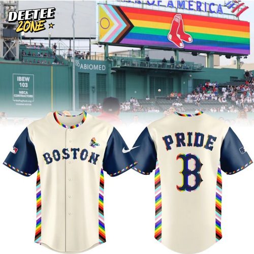Boston Red Sox Pride Game Special Baseball Jersey