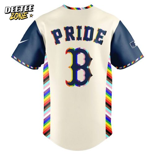 Boston Red Sox Pride Game Special Baseball Jersey
