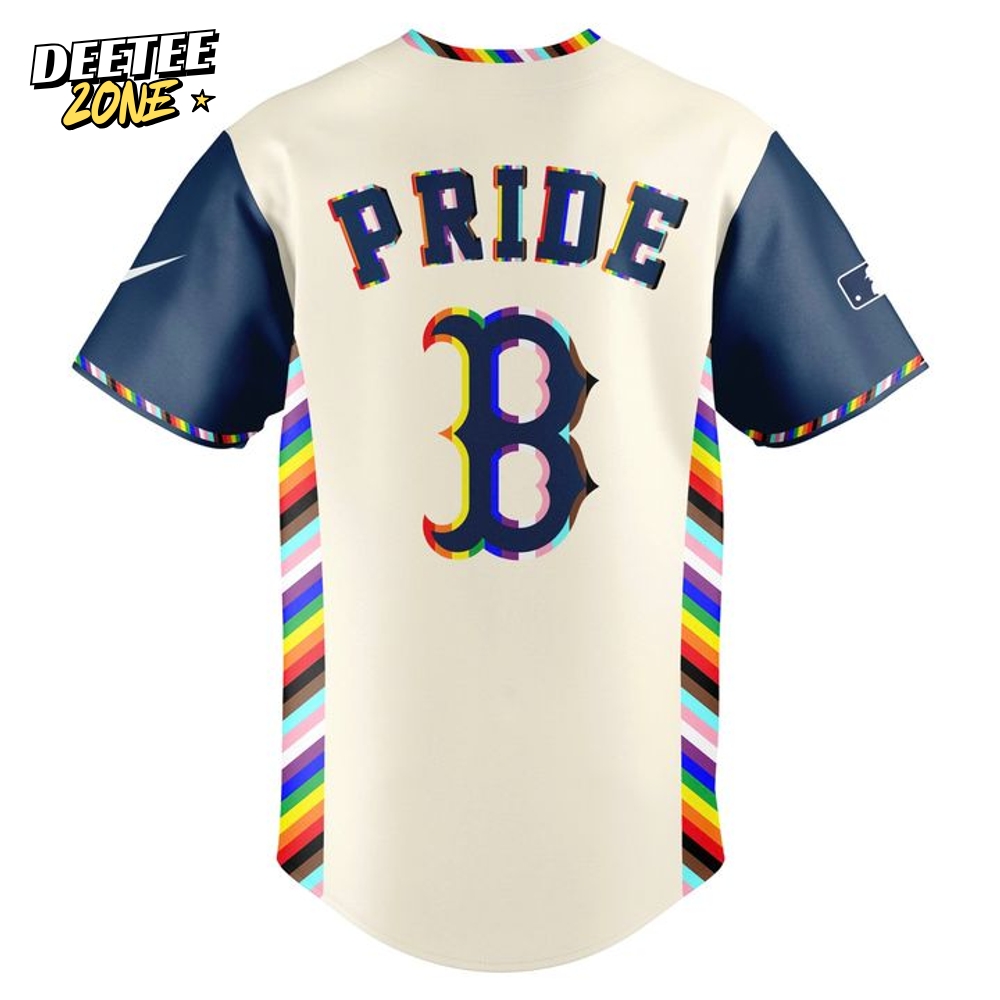 Boston Red Sox Pride Game Special Baseball Jersey Boston Red Sox Pride Game Special Baseball Jersey