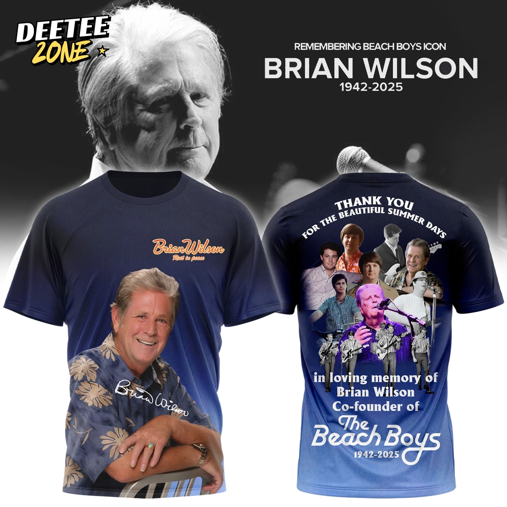 Brian Wilson Rest in Peace Limited Edition Shirt Brian Wilson Rest in Peace Limited Edition Shirt