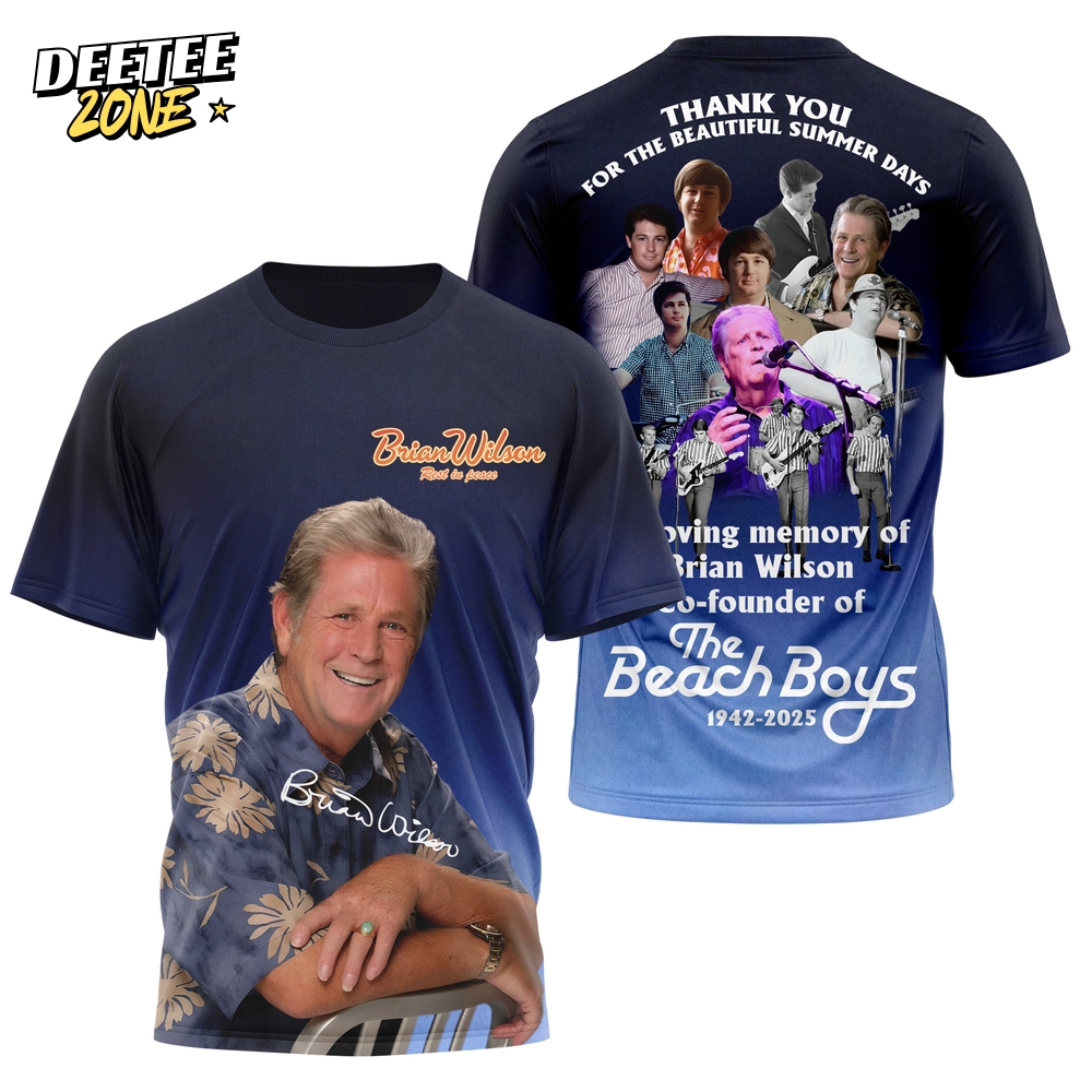 Brian Wilson Rest in Peace Limited Edition Shirt Brian Wilson Rest in Peace Limited Edition Shirt
