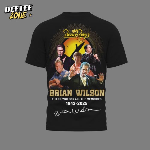 Brian Wilson The Beach Boys Thank You For All The Memories 2025 Shirt