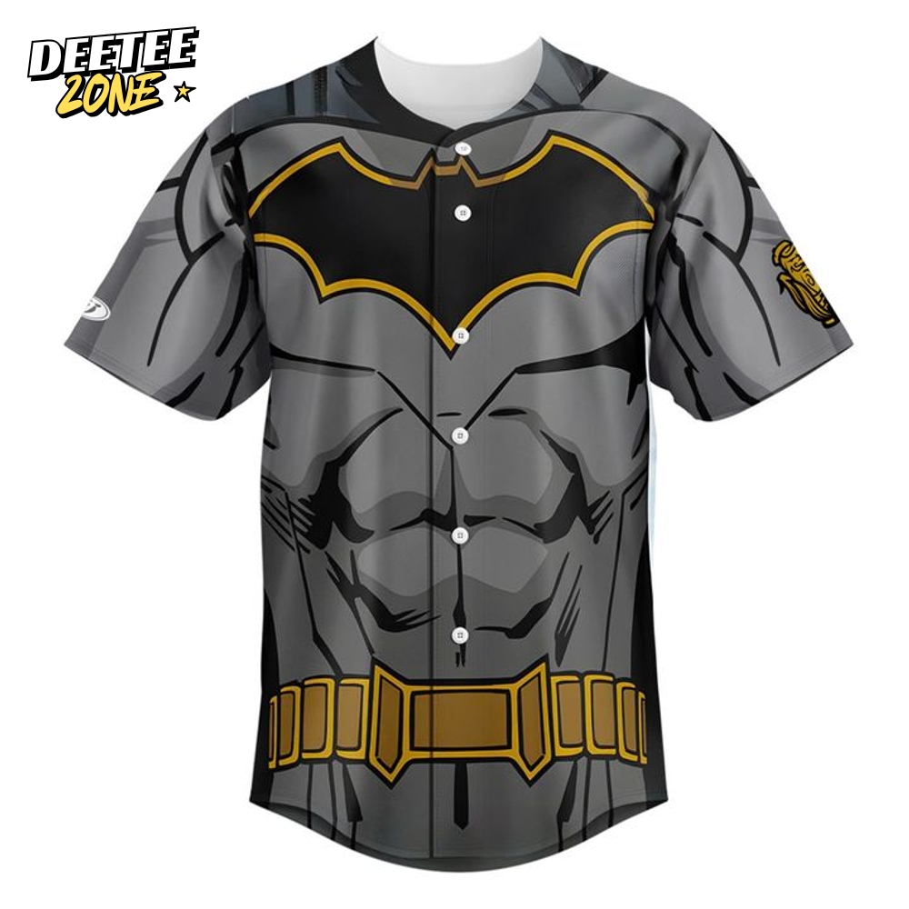Cedar Rapids Kernels x Batman Night Personalized Baseball Jersey Cedar Rapids Kernels x Batman Night Personalized Baseball Jersey