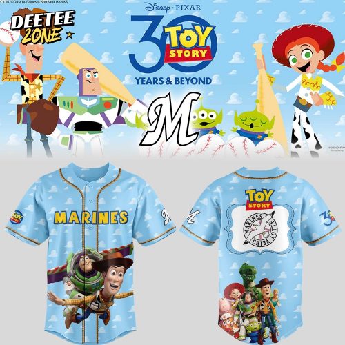 Chiba Lotte Marines x 30 Years Toy Story Premium Baseball Jersey
