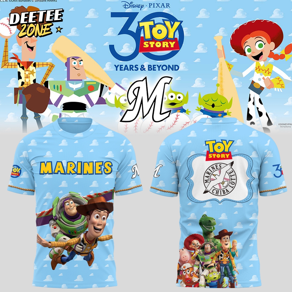 Chiba Lotte Marines x 30 Years Toy Story Shirt Chiba Lotte Marines x 30 Years Toy Story Shirt