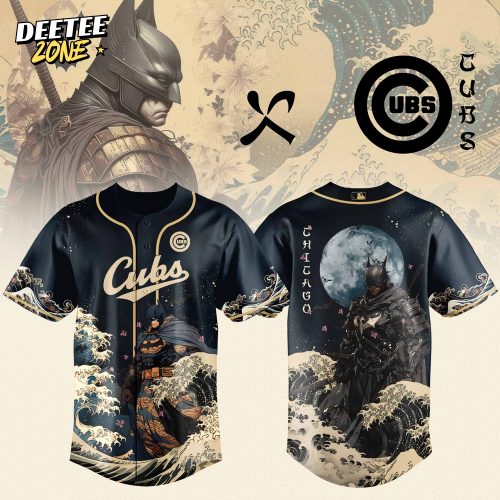 Chicago Cubs MLB x Batman The legend of Gotham Jersey 2025