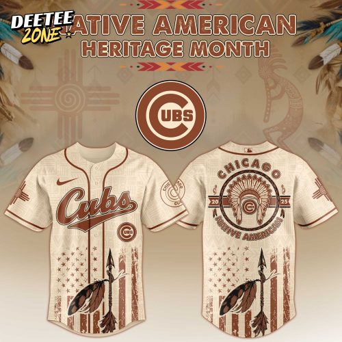Chicago Cubs MLB x Native American Heritage Month Jersey 2025