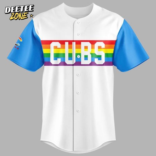 Chicago Cubs x Pride 25 Custom Baseball Jersey