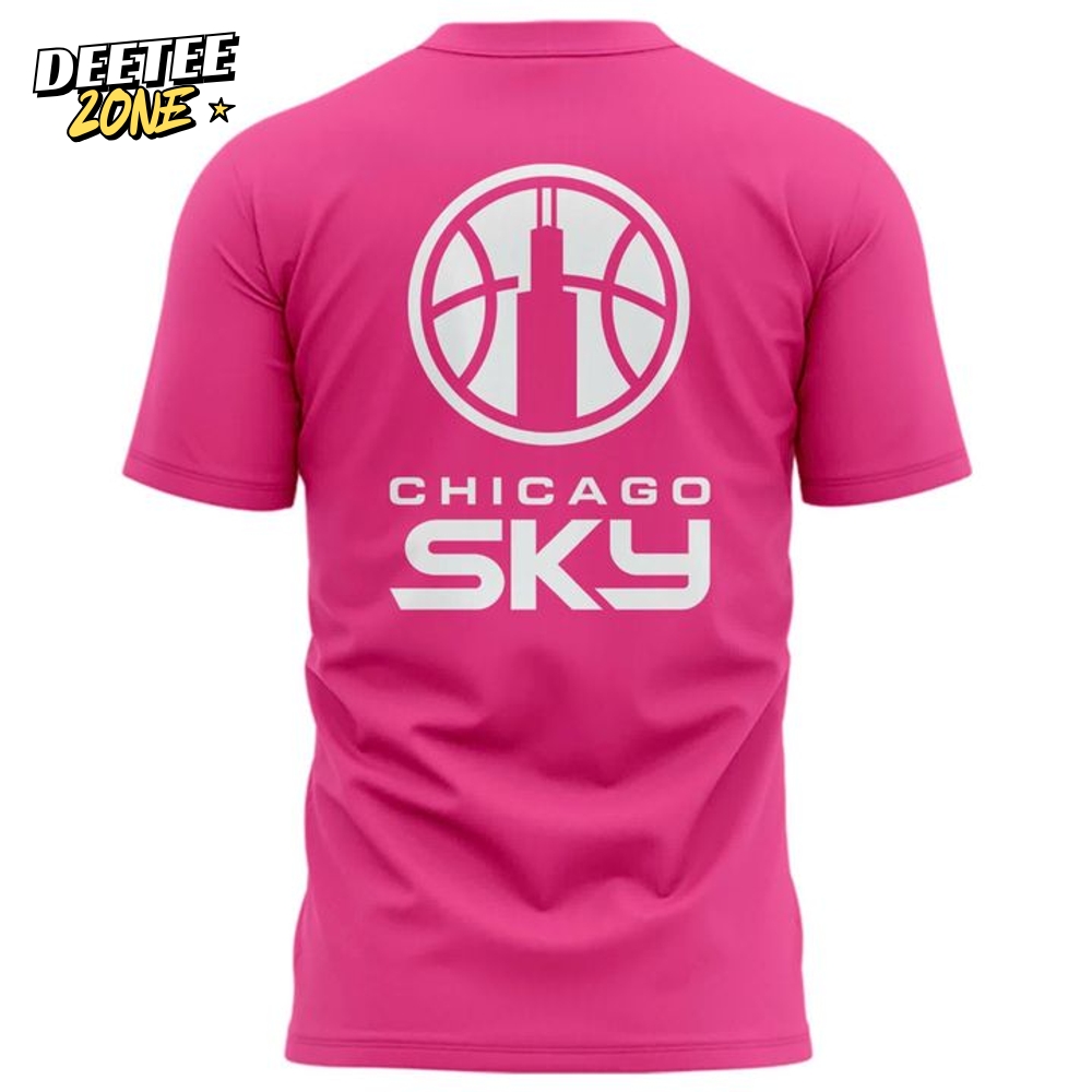Chicago Sky Play4Kay Hope Women's Cancer Pink Tee Chicago Sky Play4Kay Hope Women's Cancer Pink Tee