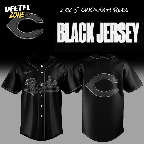 Cincinnati Reds “Back to Black” Special Baseball Jersey