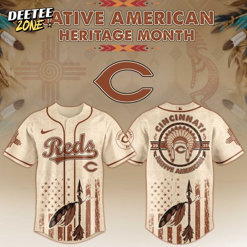 Cincinnati Reds MLB x Native American Heritage Month Jersey 2025