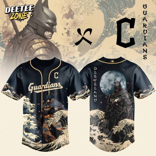 Cleveland Guardians MLB x Batman The legend of Gotham Jersey 2025