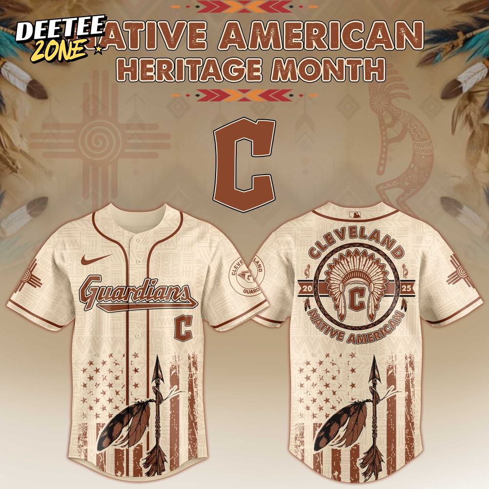 Cleveland Guardians MLB x Native American Heritage Month Jersey 2025 Cleveland Guardians MLB x Native American Heritage Month Jersey 2025