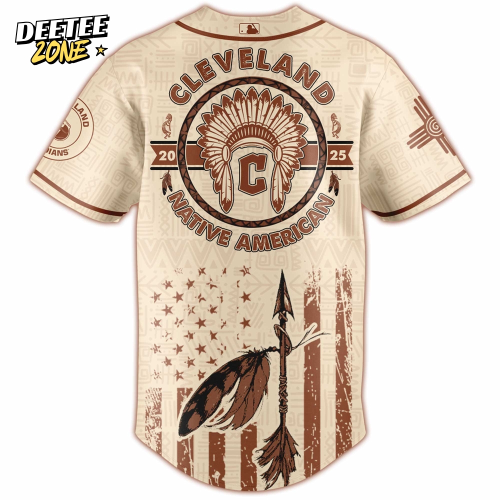 Cleveland Guardians MLB x Native American Heritage Month Jersey 2025 Cleveland Guardians MLB x Native American Heritage Month Jersey 2025