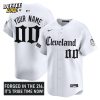 Cleveland Indians ‘Gothic Iron Edition’ Special Edition Black Baseball Jersey