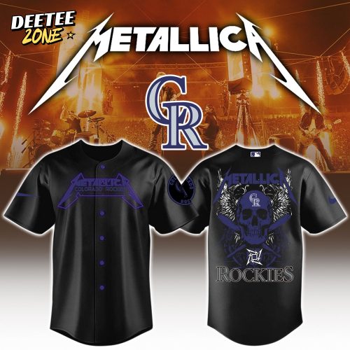 Colorado Rockies MLB x Metallica Jersey Limited Edition
