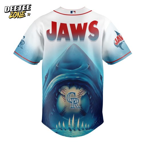 Colorado Rockies x JAWS 50th Anniversary Jersey 2025