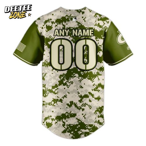 Columbus Clingstones x Military Night 2025 Personalized Baseball Jersey