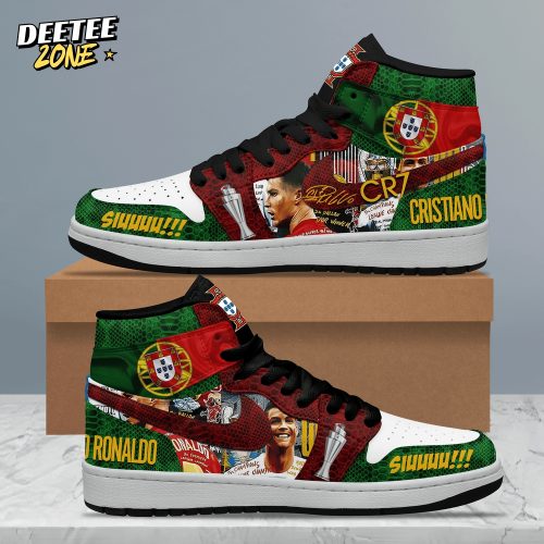 Cristiano Ronaldo 2025 UEFA Nations League Champions Air Jordan 1 Sneakers