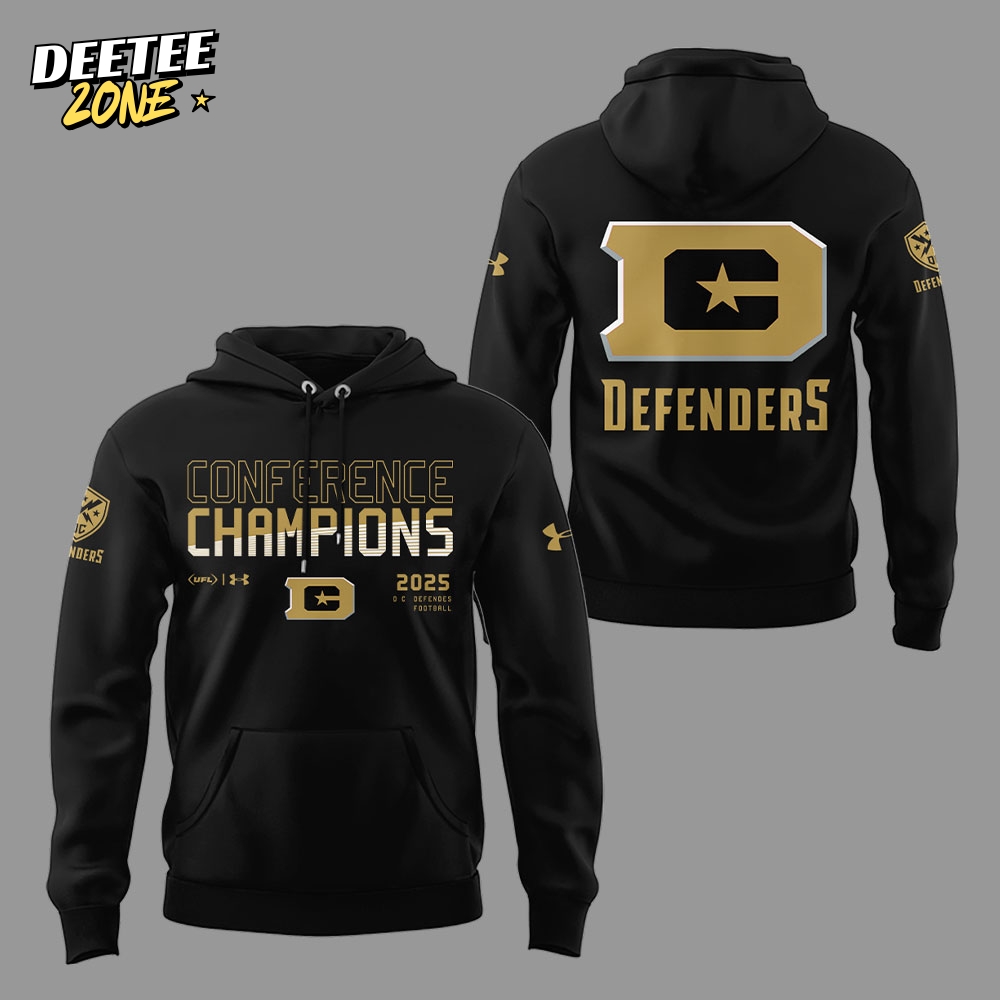 D.C. Defenders x Commander in Chief of the XFL Conference Special Black Hoodie D.C. Defenders x Commander in Chief of the XFL Conference Special Black Hoodie