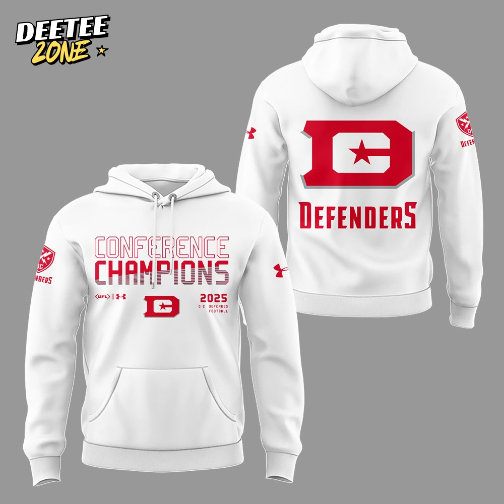 D.C. Defenders x Commander in Chief of the XFL Conference Special White Hoodie D.C. Defenders x Commander in Chief of the XFL Conference Special White Hoodie