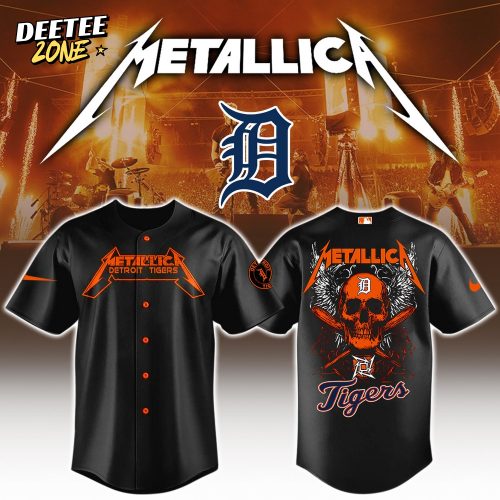 Detroit Tigers MLB x Metallica Jersey Limited Edition