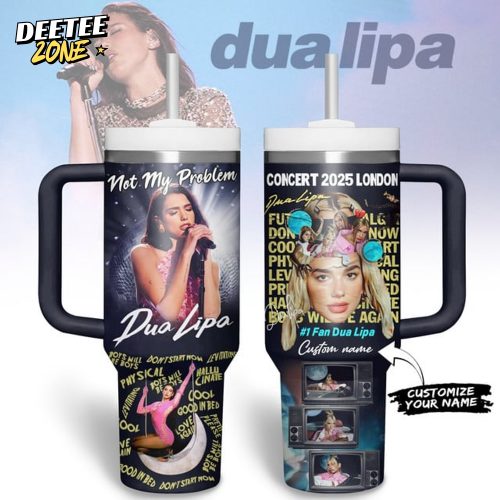 Dua Lipa Concert 2025 London Gift For Fans 40oz Stanley Tumbler