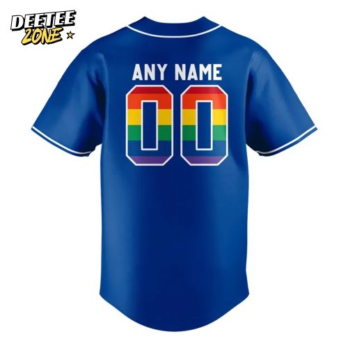 Durham Bulls Pride Month Personalized Baseball Jersey
