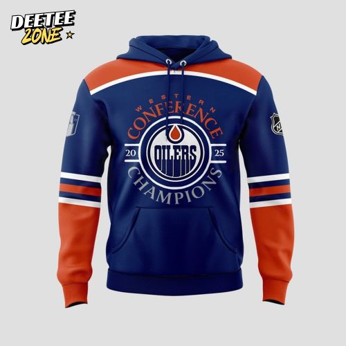Edmonton Oilers 2025 Western Conference Champs Special Hoodie