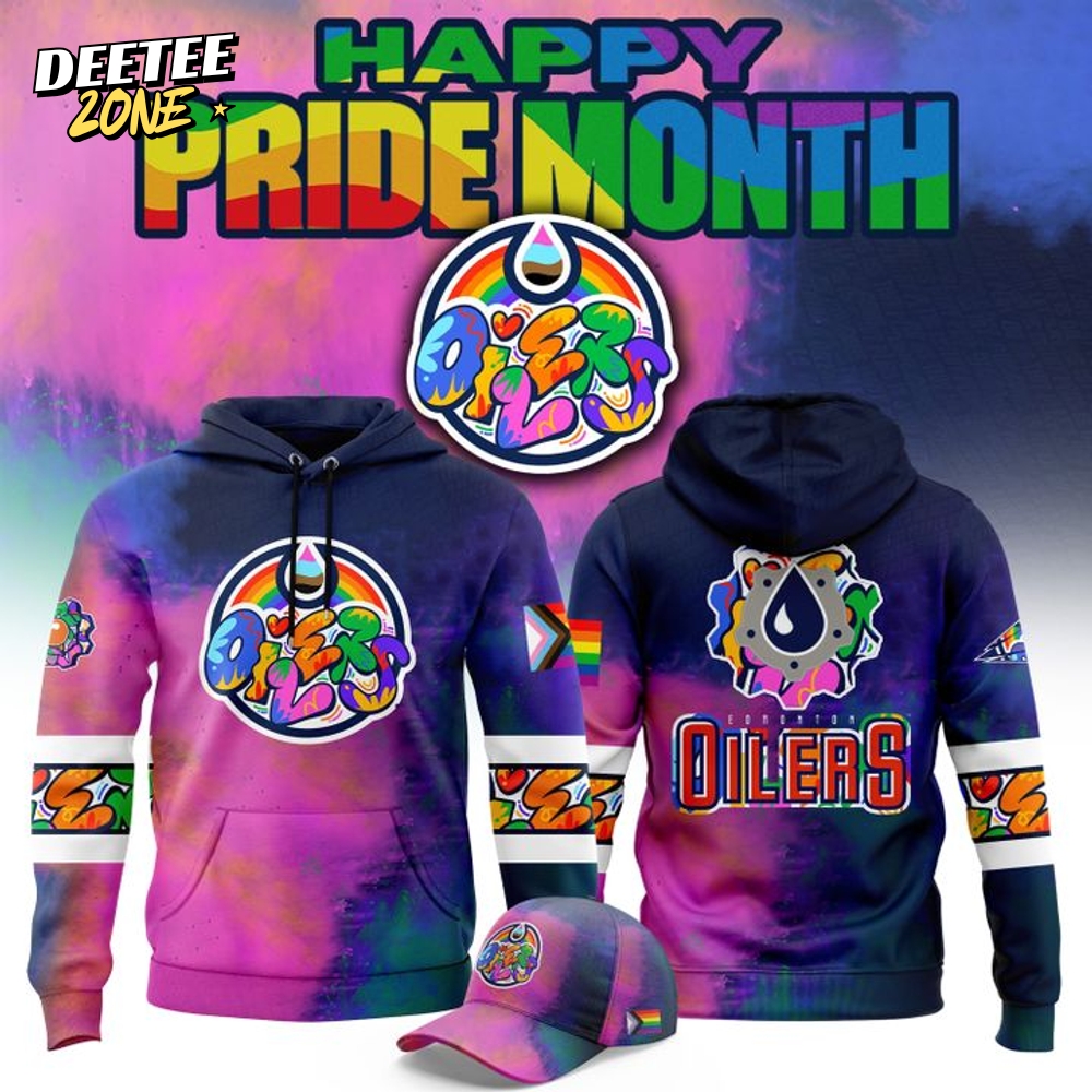 Edmonton Oilers x Happy Pride Month 2025 Special Hoodie Edmonton Oilers x Happy Pride Month 2025 Special Hoodie