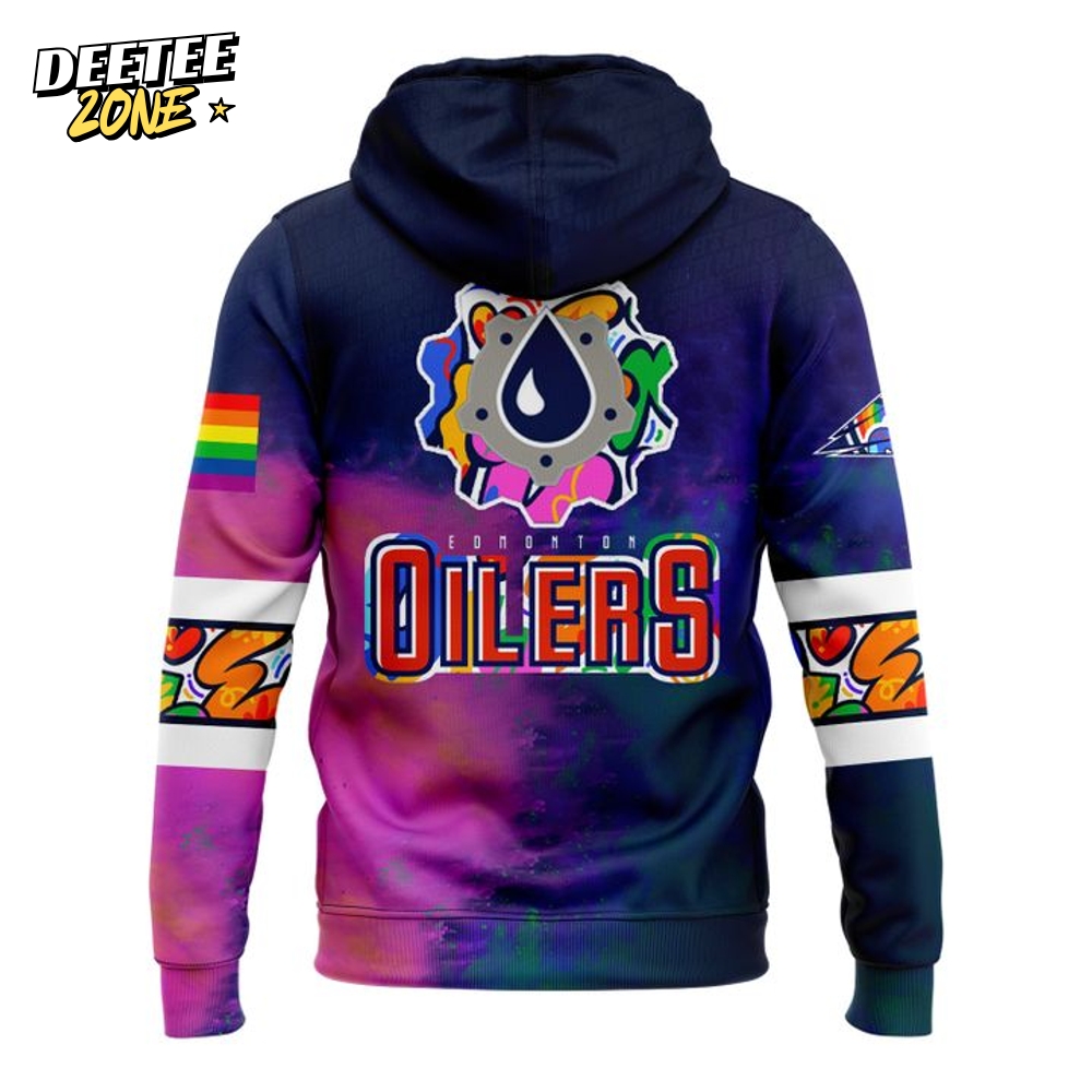 Edmonton Oilers x Happy Pride Month 2025 Special Hoodie Edmonton Oilers x Happy Pride Month 2025 Special Hoodie