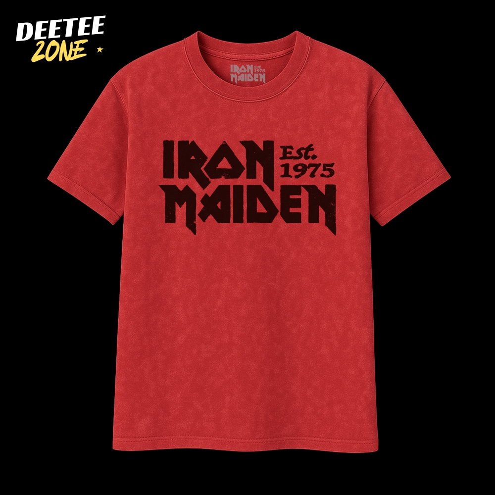 Est. 1975 Logo Vintage Red Tee Est. 1975 Logo Vintage Red Tee