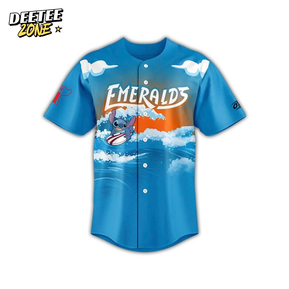 Eugene Emeralds Lilo & Stitch Night Special New Baseball Jersey Eugene Emeralds Lilo & Stitch Night Special New Baseball Jersey