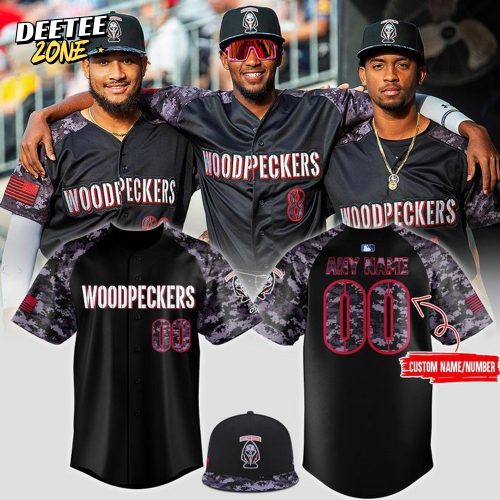 Fayetteville Woodpeckers “Black Ops is Black” 2025 Custom Jersey