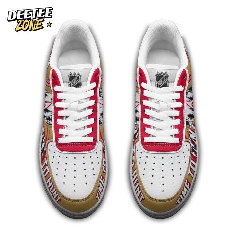Florida Panthers 2025 Stanley Cup Champions “Time to Hunt” Special Air Force 1 Sneaker
