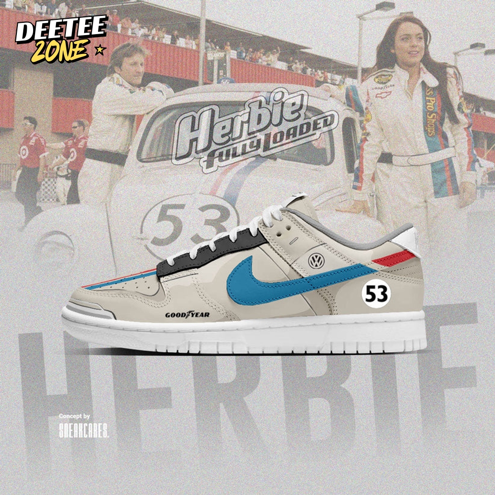 Herbie Fully Loaded Racing Dunk Air Jordan 1 Sneaker Herbie Fully Loaded Racing Dunk Air Jordan 1 Sneaker