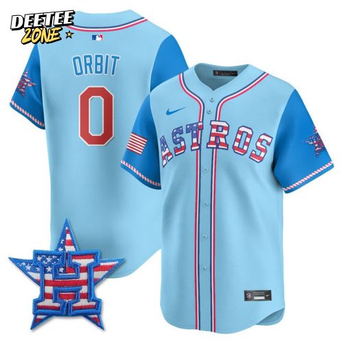 Houston Astros 2025 Fourth of July Independence Day Special Baseball Jersey