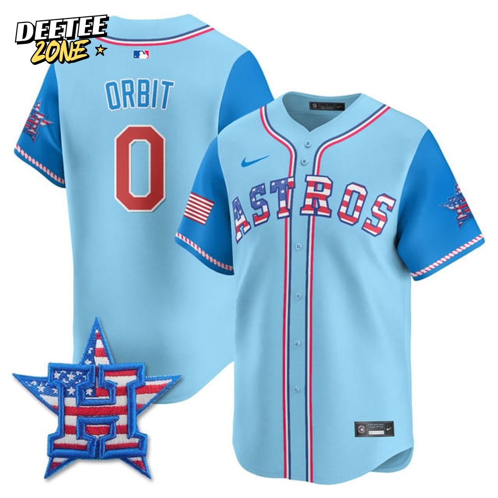 Houston Astros 2025 Fourth of July Independence Day Special Baseball Jersey Houston Astros 2025 Fourth of July Independence Day Special Baseball Jersey